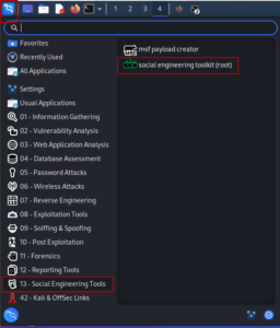 Social Engineering Attacks: Social Engineering Toolkit (SET) - TechArry