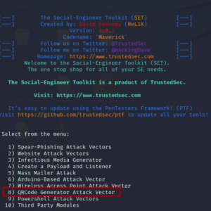 SET-QRCode-Generator-Attack-Vector