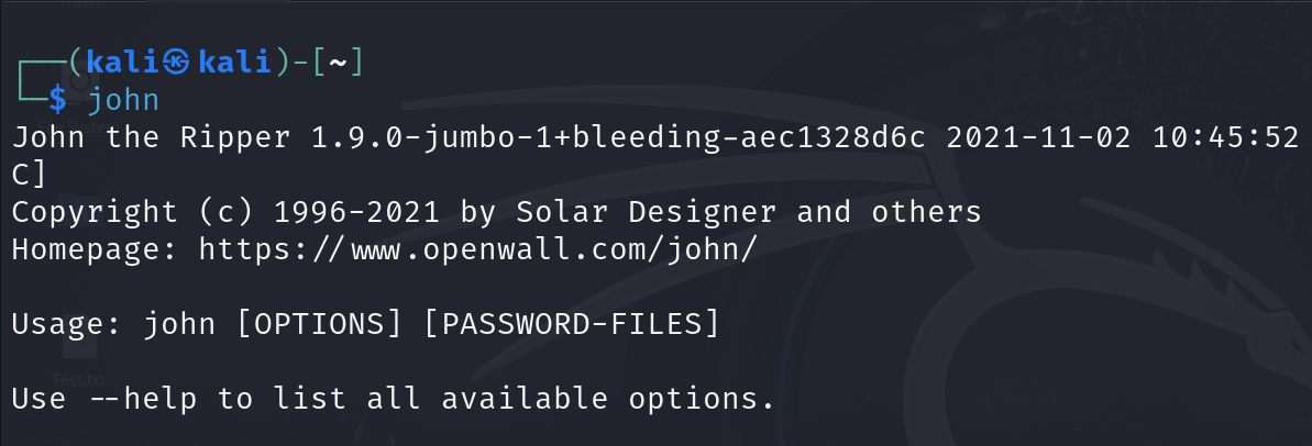 Crack Hashes with John The Ripper in Kali Linux - TechArry