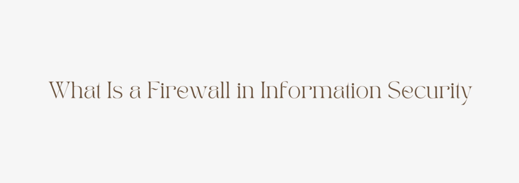 What-Is-a-Firewall-in-Information-Security-Types-Explained