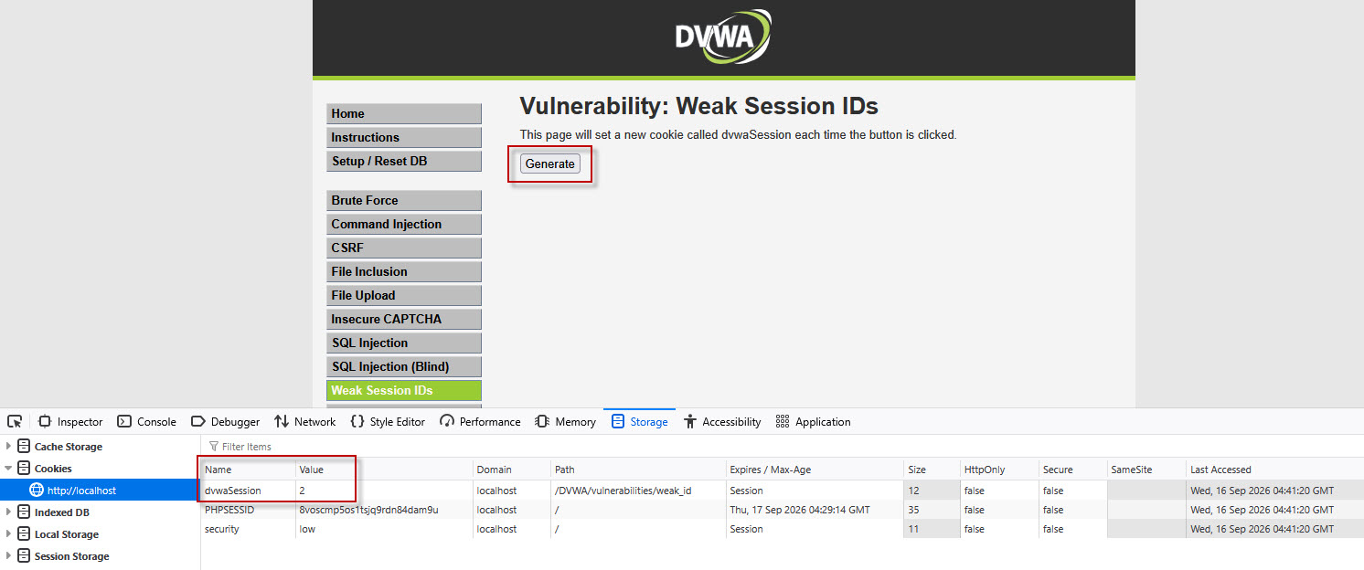 How-to-Test-Weak-Session-IDs-in-DVWA-4